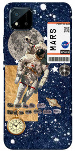 Чехол Space collage для Realme C20