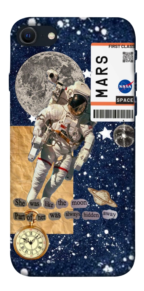 Чохол Space collage для iPhone SE (2022)