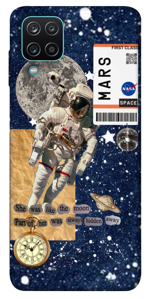 Чехол Space collage для Galaxy M12