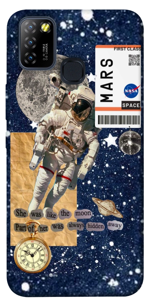 Чехол Space collage для Infinix Hot 10 Lite