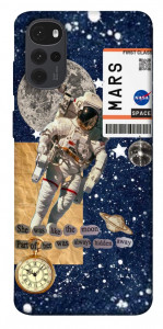 Чохол Space collage для Motorola Moto G22
