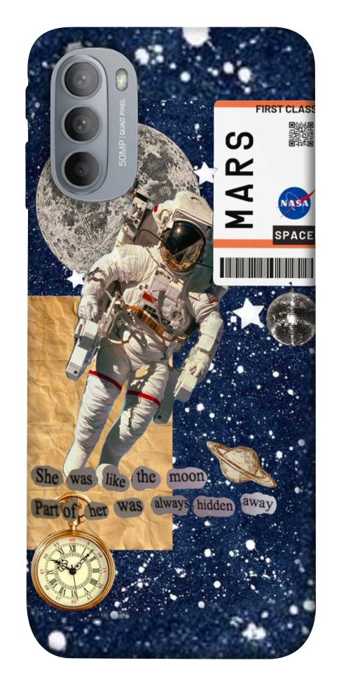 Чехол Space collage для Motorola Moto G31