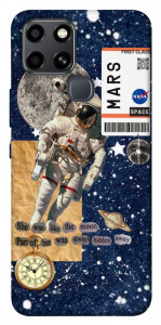 Чохол Space collage для Infinix Smart 6
