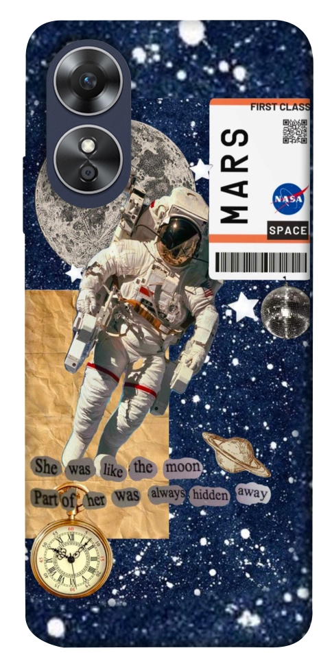 Чехол Space collage для Oppo A17