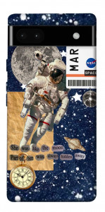 Чехол Space collage для Google Pixel 6A