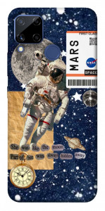 Чехол Space collage для Realme C15