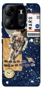Чехол Space collage для Tecno Spark Go 2023