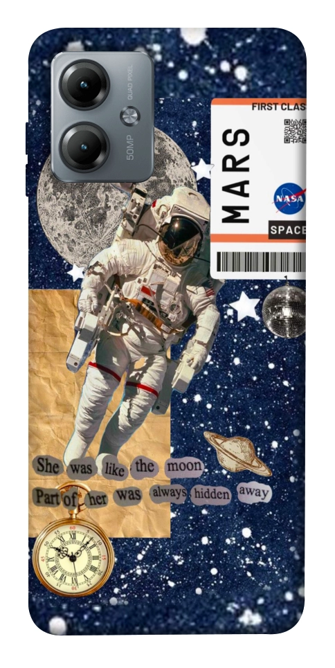 Чохол Space collage для Motorola Moto G14