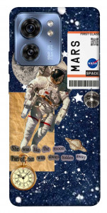 Чехол Space collage для Motorola Edge 40