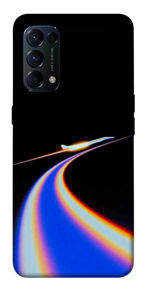 Чехол Spaceship trail для Oppo Reno 5 4G