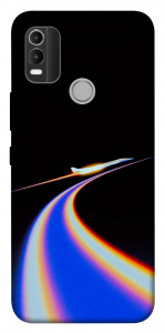 Чехол Spaceship trail для Nokia C21 Plus
