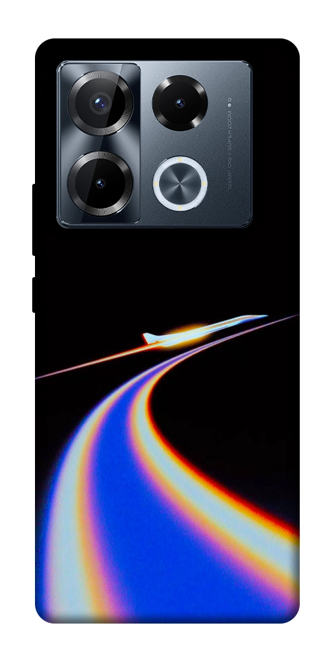 Чехол Spaceship trail для Infinix Note 40 Pro 4G