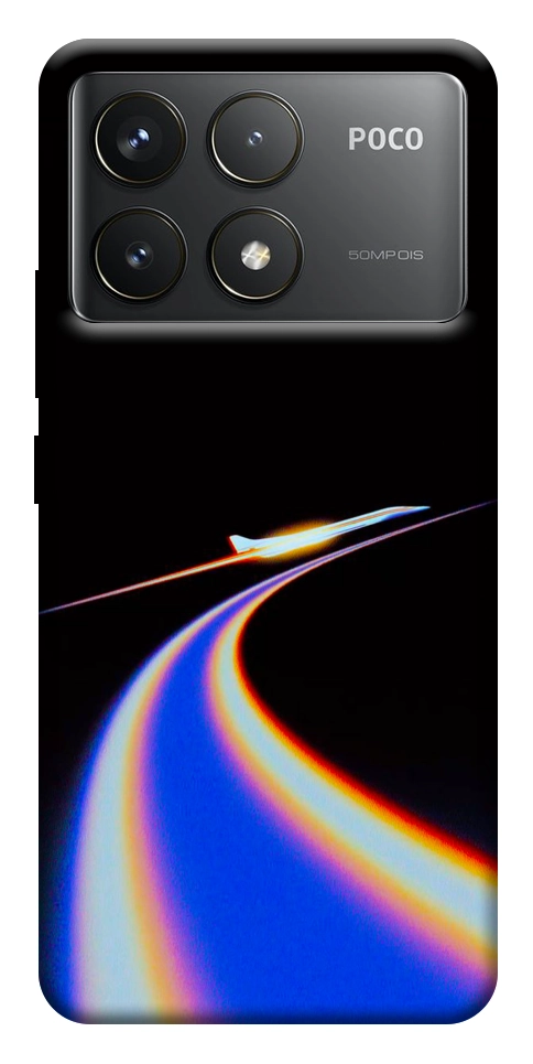 Чехол Spaceship trail для Xiaomi Poco F6 Pro
