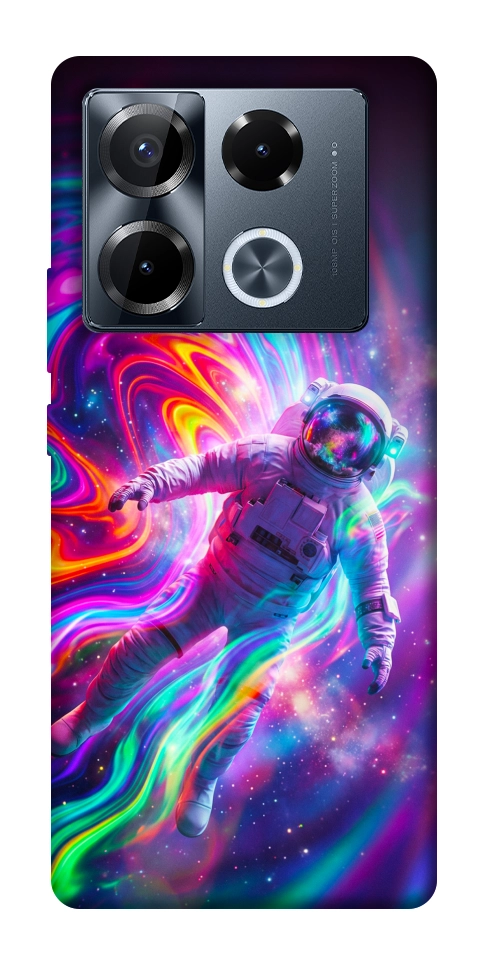 Чехол Astronaut fly для Infinix Note 40 Pro 4G