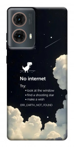Чехол Earth not found для Motorola Moto G85