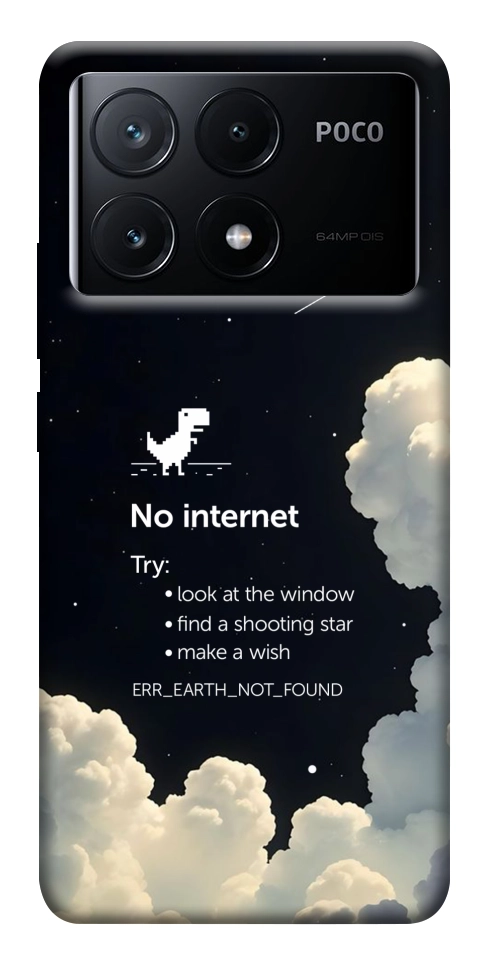 Чехол Earth not found для Xiaomi Poco X6 Pro
