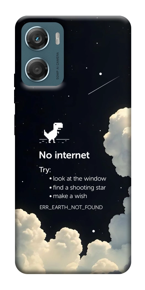 Чехол Earth not found для Motorola Moto G06