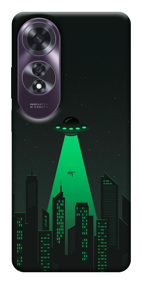 Чехол Green ufo для Oppo A60 4G
