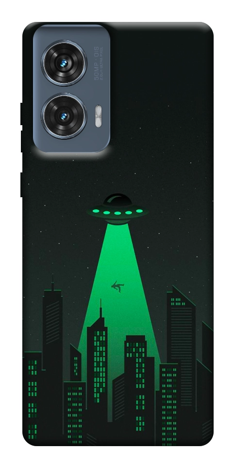 Чехол Green ufo для Motorola Edge 50 Fusion