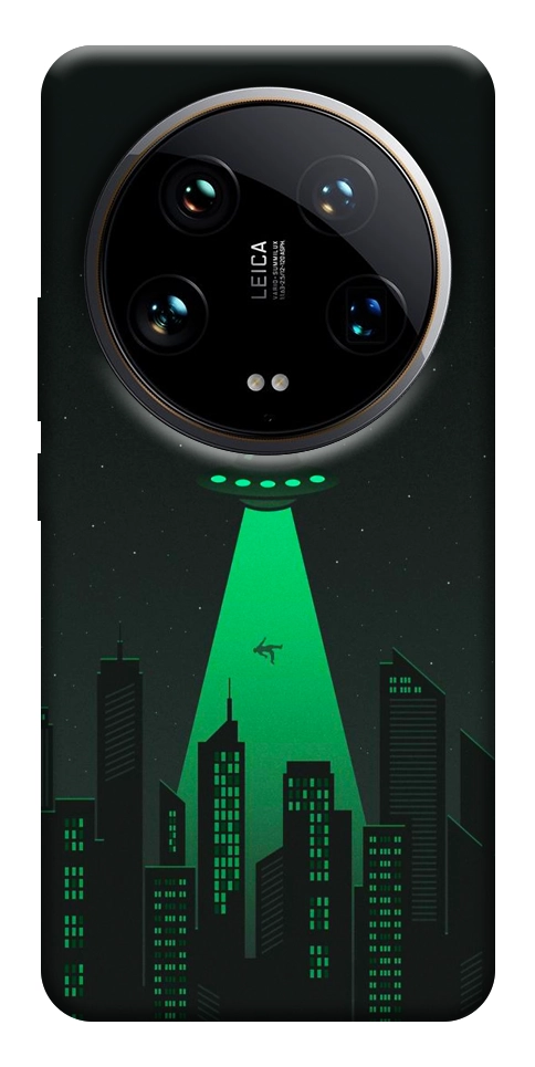 Чехол Green ufo для Xiaomi 14 Ultra