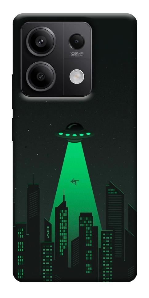 Чехол Green ufo для Xiaomi Redmi Note 13 5G