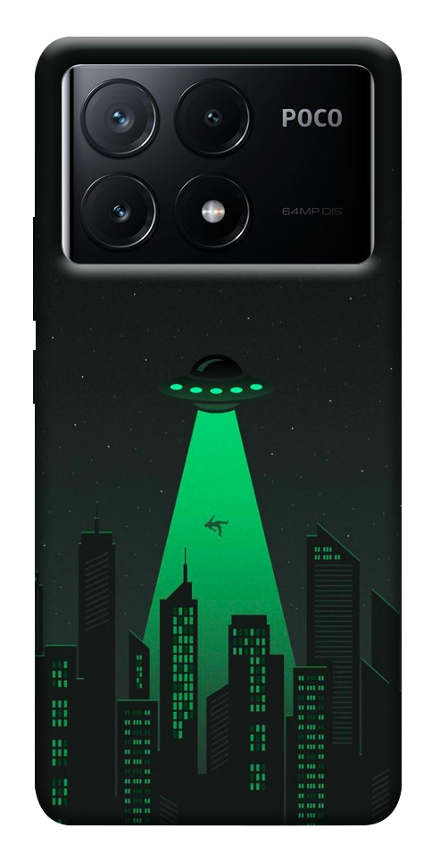 Чохол Green ufo для Xiaomi Poco X6 Pro