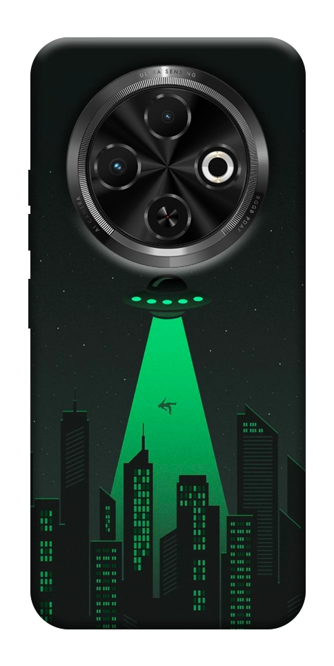Чехол Green ufo для TECNO Spark 30C (KL5n)