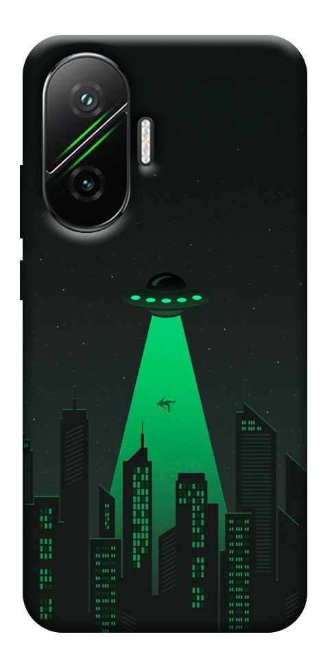 Чохол Green ufo для Xiaomi Poco F7