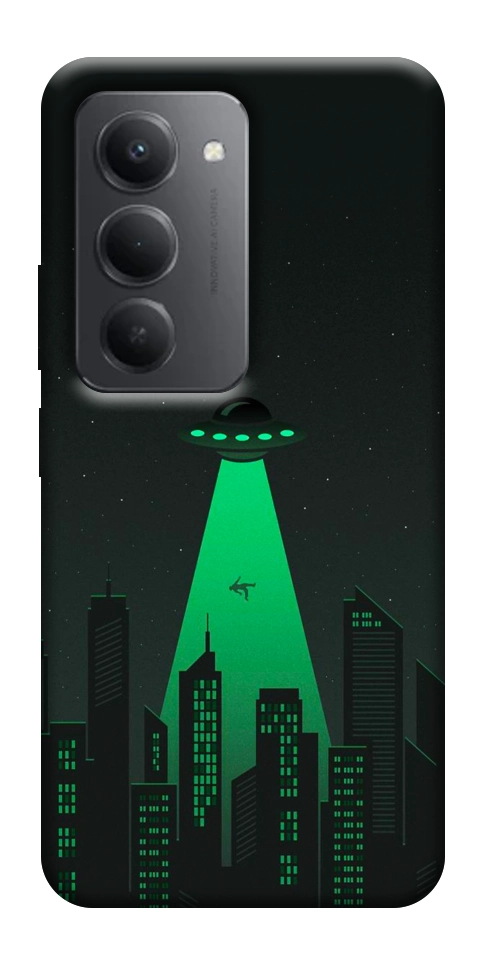 Чехол Green ufo для Xiaomi Redmi 15 (Global)