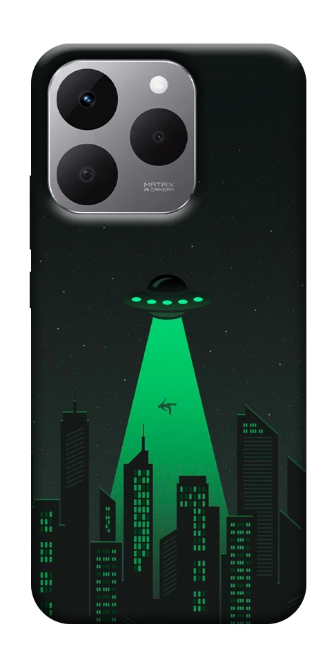 Чехол Green ufo для Realme 15T