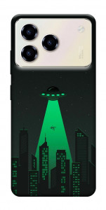 Чехол Green ufo для ZTE Blade A76 4G