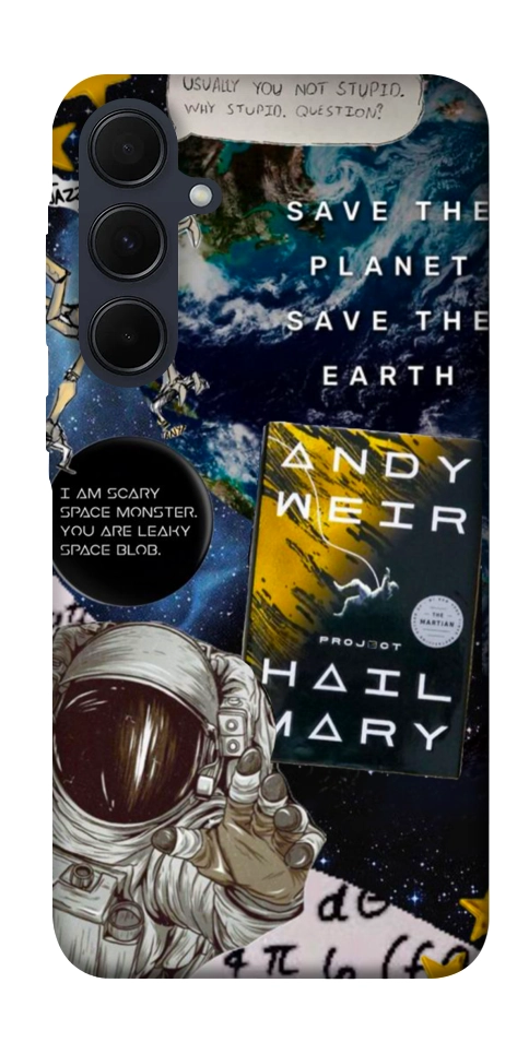 Чехол Hail mary collage для Galaxy A55