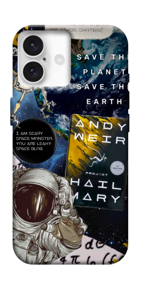 Чехол Hail mary collage для iPhone 16 Plus