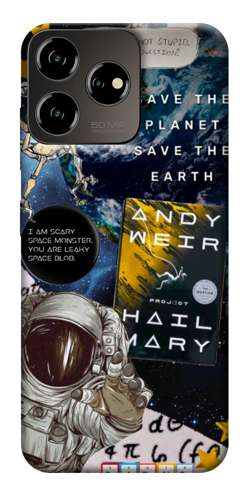 Чохол Hail mary collage для ZTE Blade V50 Design 4G