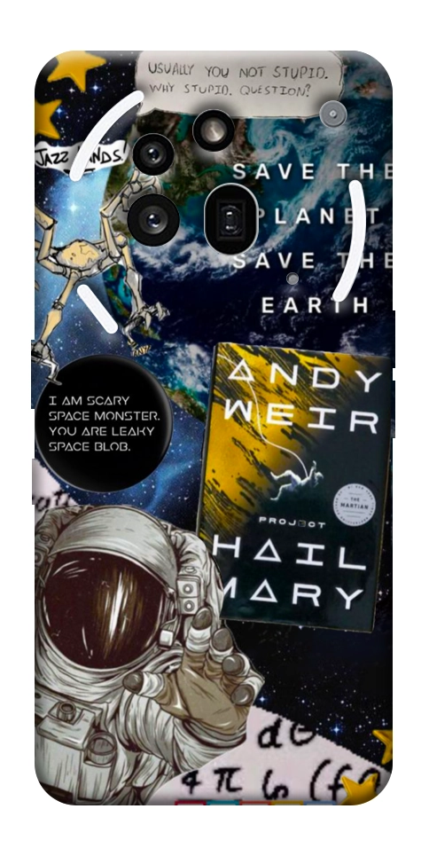 Чехол Hail mary collage для Nothing Phone (3a) Pro