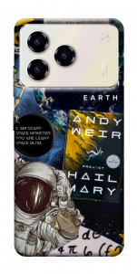 Чехол Hail mary collage для ZTE Blade A76 4G