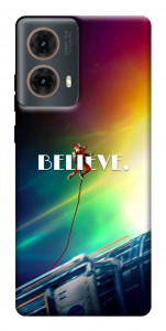 Чехол Hail mary rainbow для Motorola Moto G85