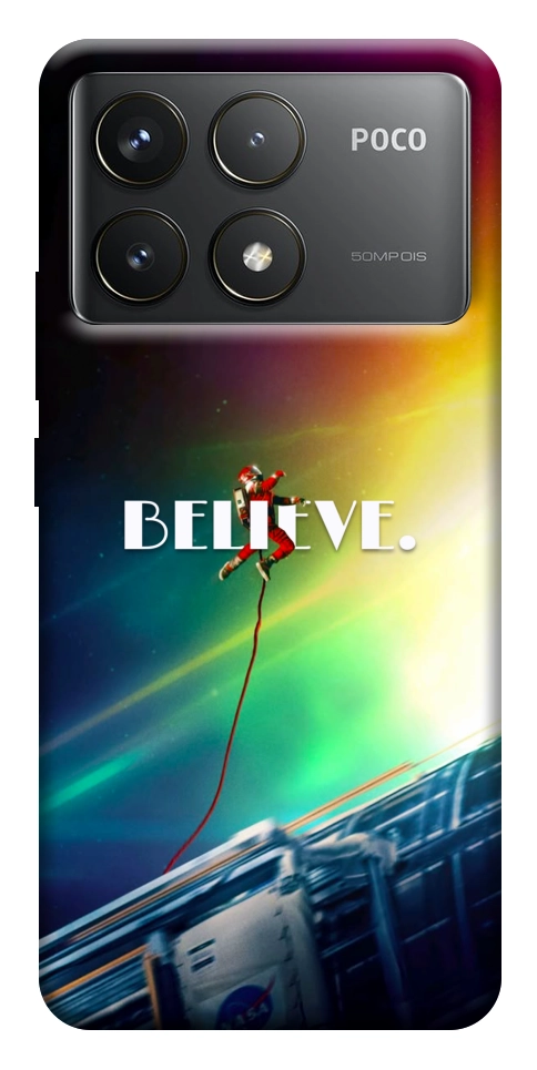 Чехол Hail mary rainbow для Xiaomi Poco F6 Pro