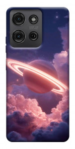 Чехол Pink Saturn для Motorola Moto G75 5G
