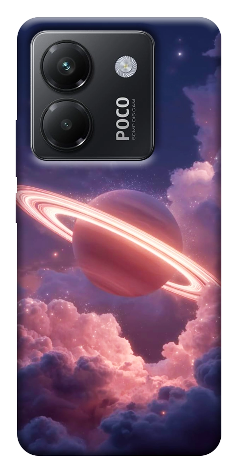 Чохол Pink Saturn для Xiaomi Poco M7 Pro 5G