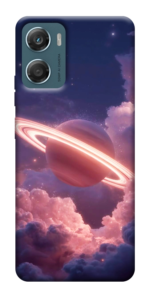 Чехол Pink Saturn для Motorola Moto G06