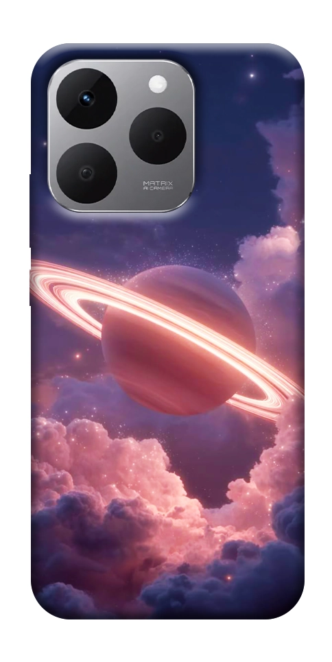 Чехол Pink Saturn для Realme 15T