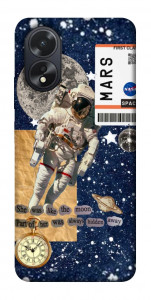 Чехол Space collage для Oppo A38