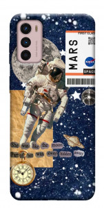 Чехол Space collage для Motorola Moto G42