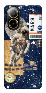 Чехол Space collage для Realme C67 4G
