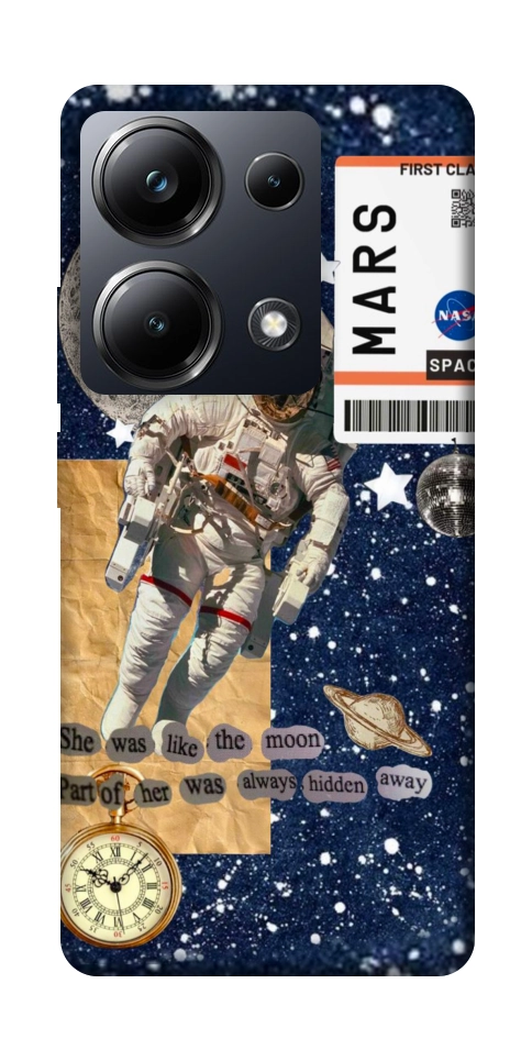 Чехол Space collage для Xiaomi Poco M6 Pro 4G