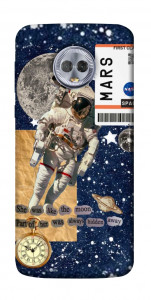 Чехол Space collage для Motorola Moto G6 Plus