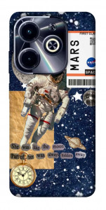 Чехол Space collage для TECNO Spark 20