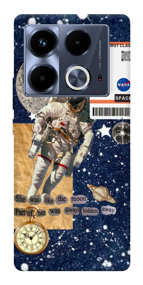 Чохол Space collage для Infinix Note 40 4G