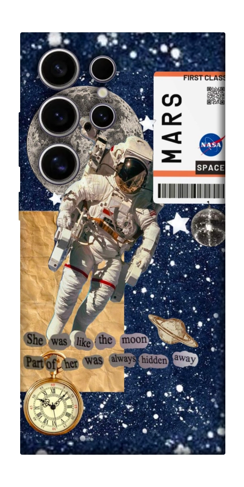 Чехол Space collage для Galaxy S25 Ultra